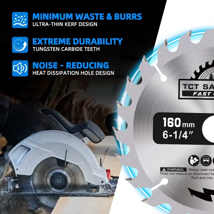CMCP 160mm TCT lame de scie circulaire