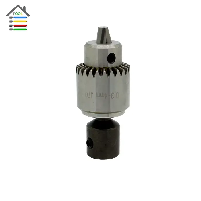 Mandrin de perceuse professionnel 0.3-4mm avec support d'arbre en acier de 5mm