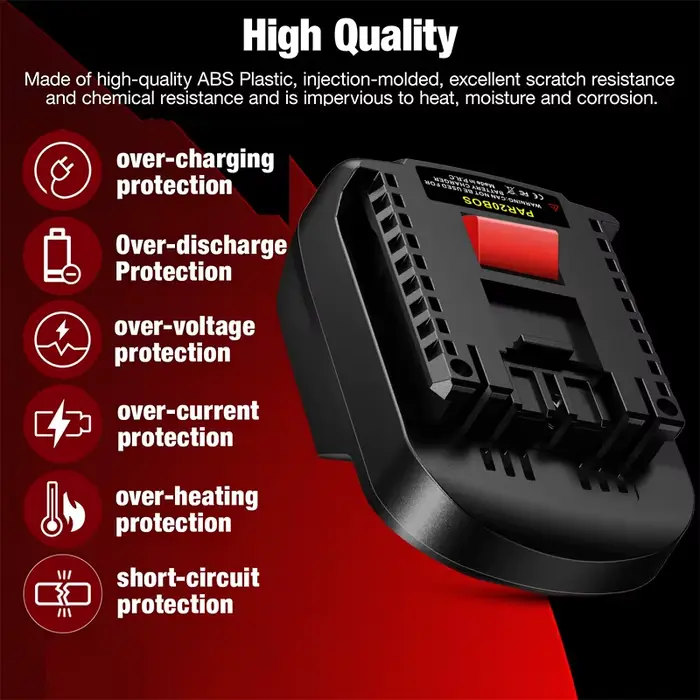 ALASICKA PAR20BOS adaptateur de batterie