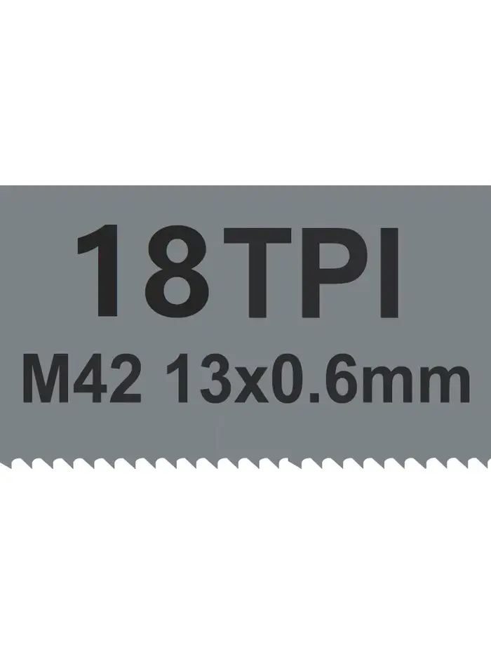 TASP 730mm M42 lame de scie à ruban portable bimétallique