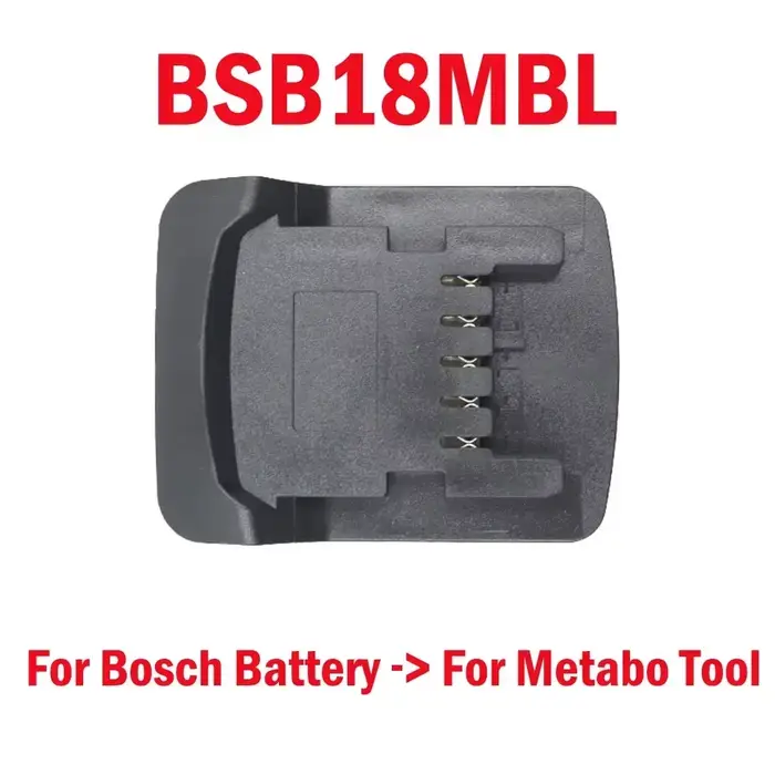 Convertisseur adaptateur de batterie BSB18MBL pour Batteries Lithium-ion Bosch 18V adaptateur noir p