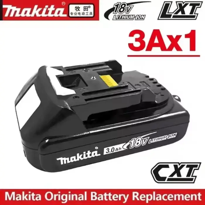 Perceuse-visseuse sans fil Makita 18V DDF487 d'origine, batterie BL1860 BL1850B, chargeur de batteri