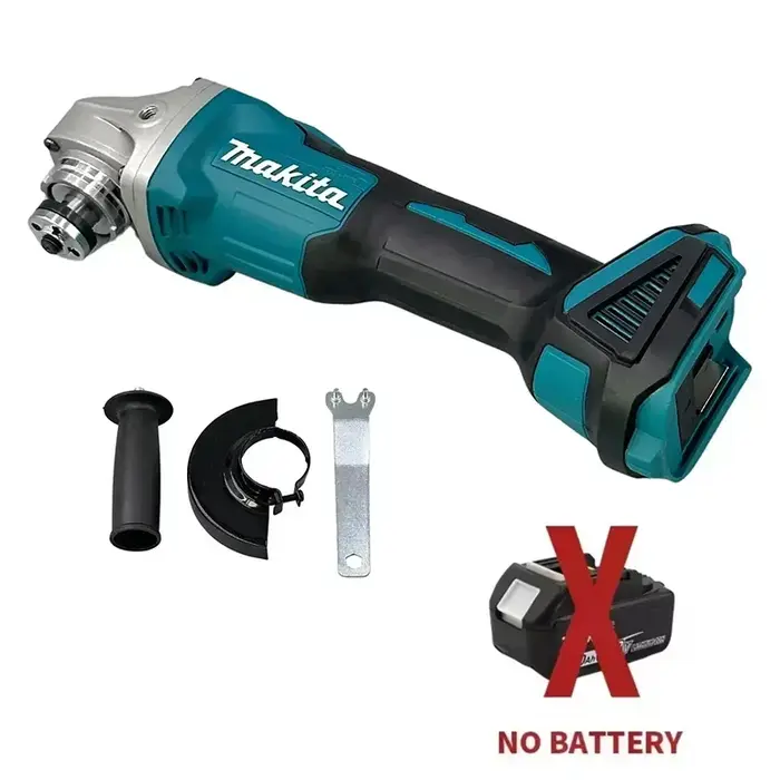 Makita DGA404 125mm/100mm meuleuse d'angle électrique au Lithium sans brosse Machine de découpe Rechargeable