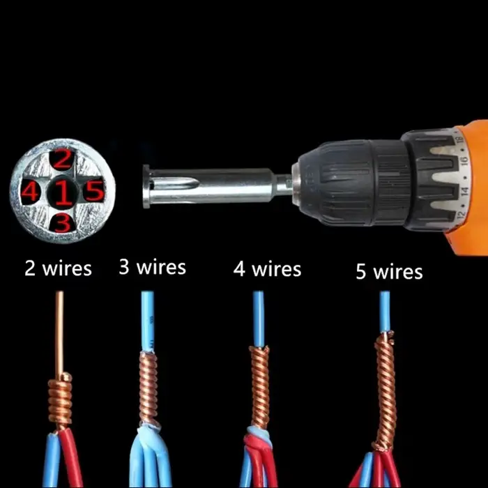 Outil de torsion de fil électricien Twister connecteur rapide