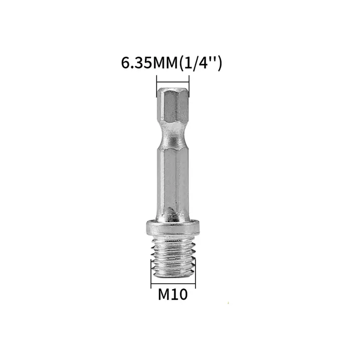 Plaque de tampon de polissage auto-adhésive SI FANG avec adaptateur de filetage M10/14/16mm, accesso