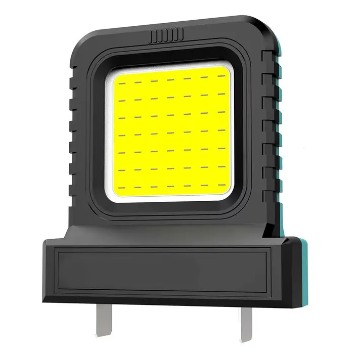 Lampe de travail pour accessoires pour outils électriques, Compatible avec le boîtier de batterie au