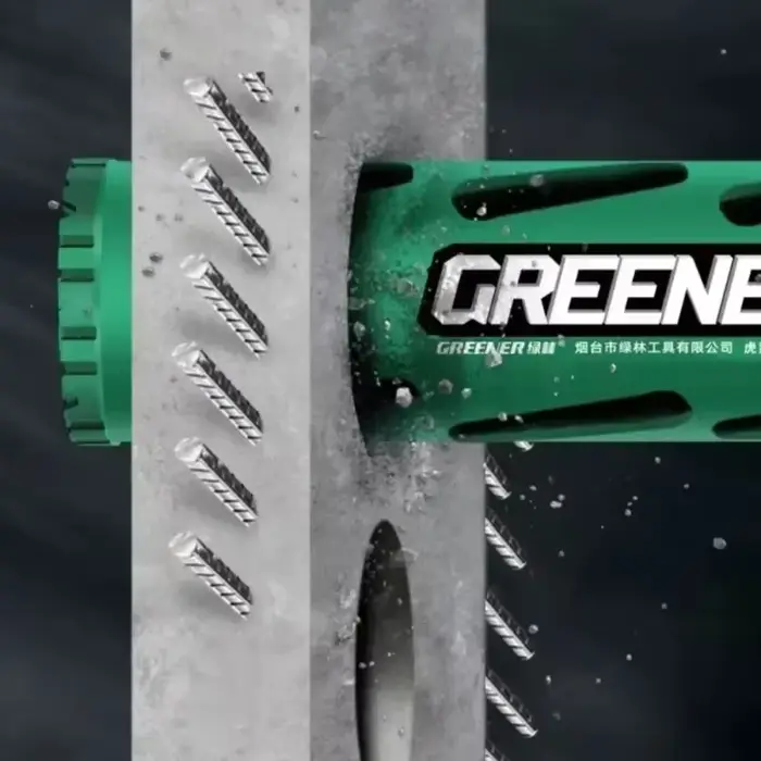 GREENER M22 foret outils à main professionnels perceuse à métaux travail du bois outil mécanique industriel à travers le perforateur mural