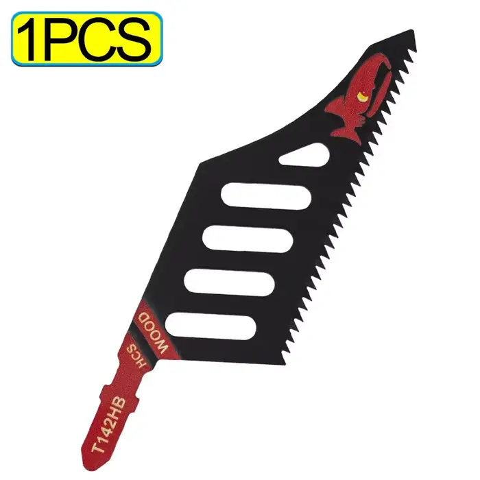 Lame de scie sauteuse à tige en T pour coupes à plat, dents pour bois et aluminium, outils de coupe 