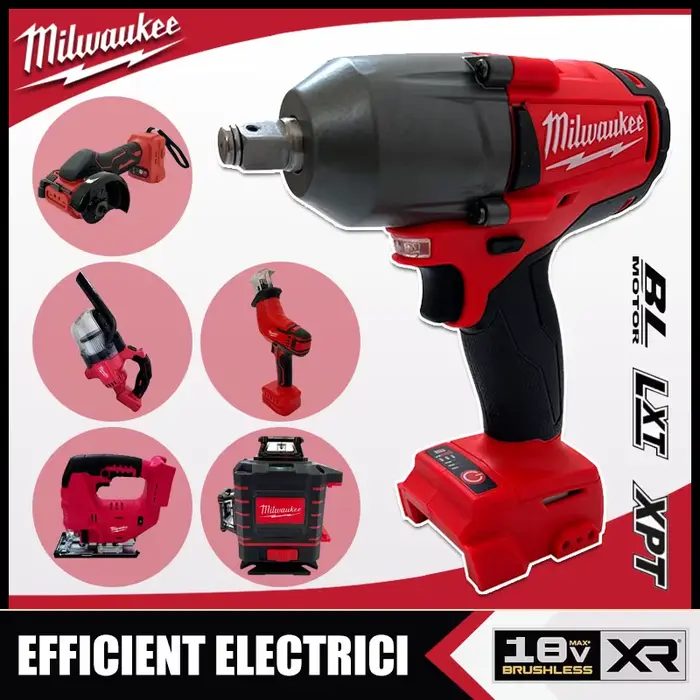 Outils électriques multifonctionnels Milwaukee : Meuleuse d'angle de 3 pouces