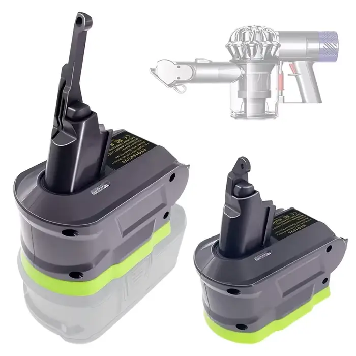 Adaptateur de batterie pour Ryobi 18V, conversion de batterie en pour aspirateur Animal Dyson V6 V7