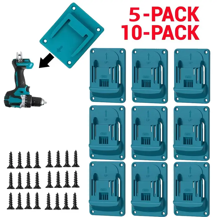 Support mural de rangement pour outils Makita 18V et Bosch 18V