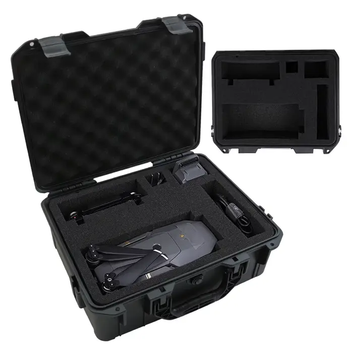 Boîte à outils universelle Portable en plastique, avec insert en mousse, mallette de transport rigid