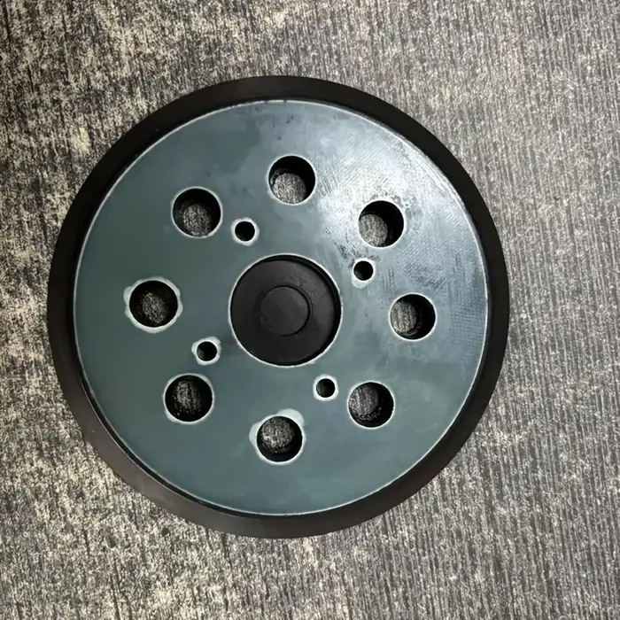Disque de ponçage orbital de remplacement de 125 mm (5 pouces) à 8 trous avec fixation auto-agrippan