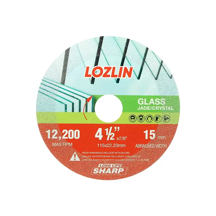 LOZLIN – lame de scie multifonction en diamant brasé, 115mm, pour couper le marbre, la pierre artifi