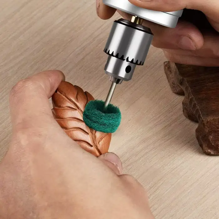 50/10 pièces Mini-brosses abrasives en nylon pour polissage