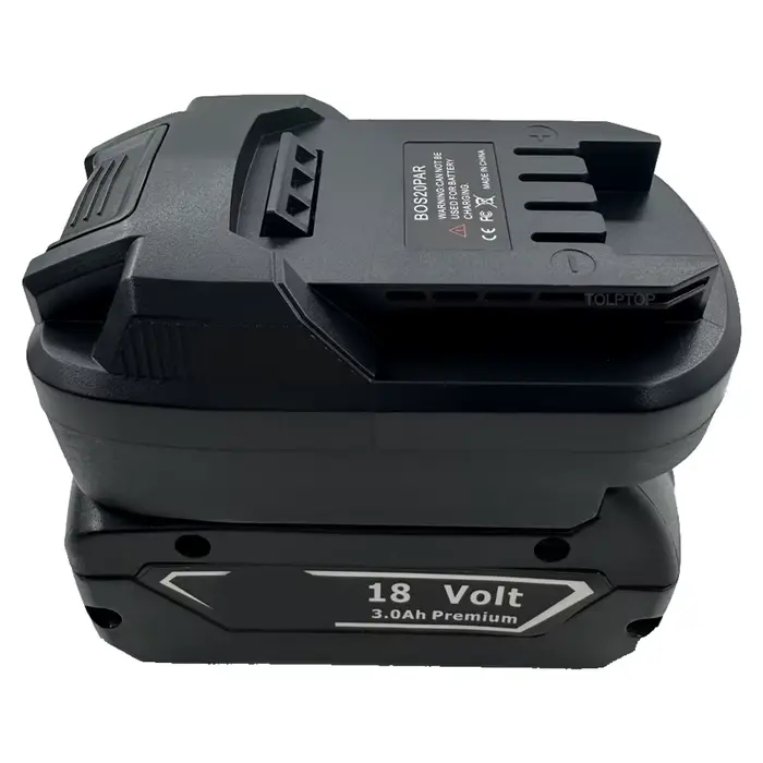 Convertisseur adaptateur de batterie pour batterie Li-ion Bosch 18V