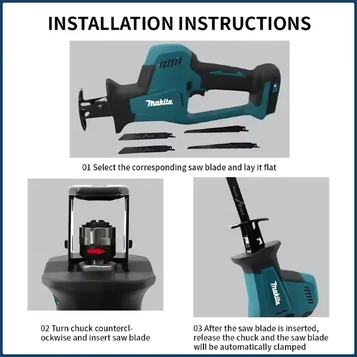 Scie à onglet électrique sans fil Makita DJR189