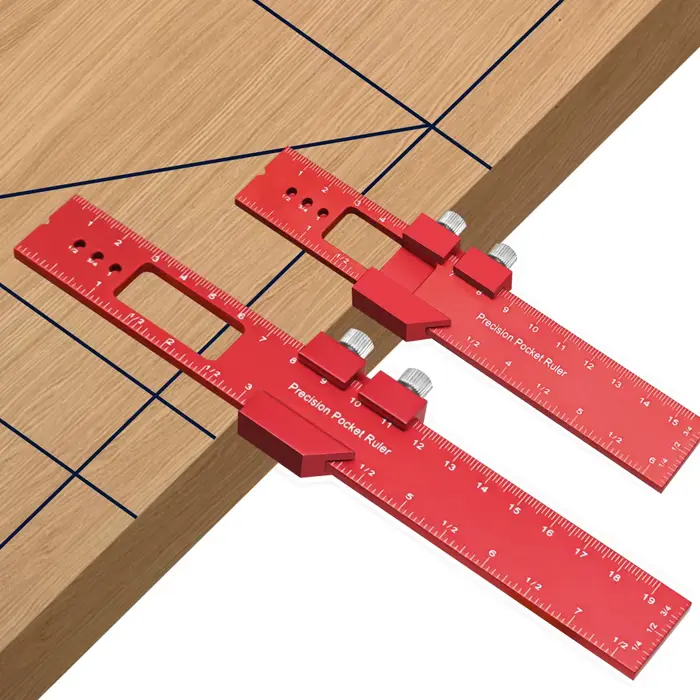 Règle de marquage pour charpentier