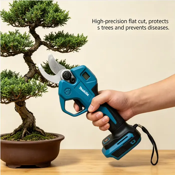 Cisailles électriques sans fil Makita 18V sans balais | Élagueuse multifonctionnelle pour arbres fruitiers