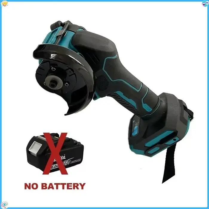 Mini-meuleuse d'angle Makita de 3 pouces, outil électrique de coupe circulaire sans fil, outil de co