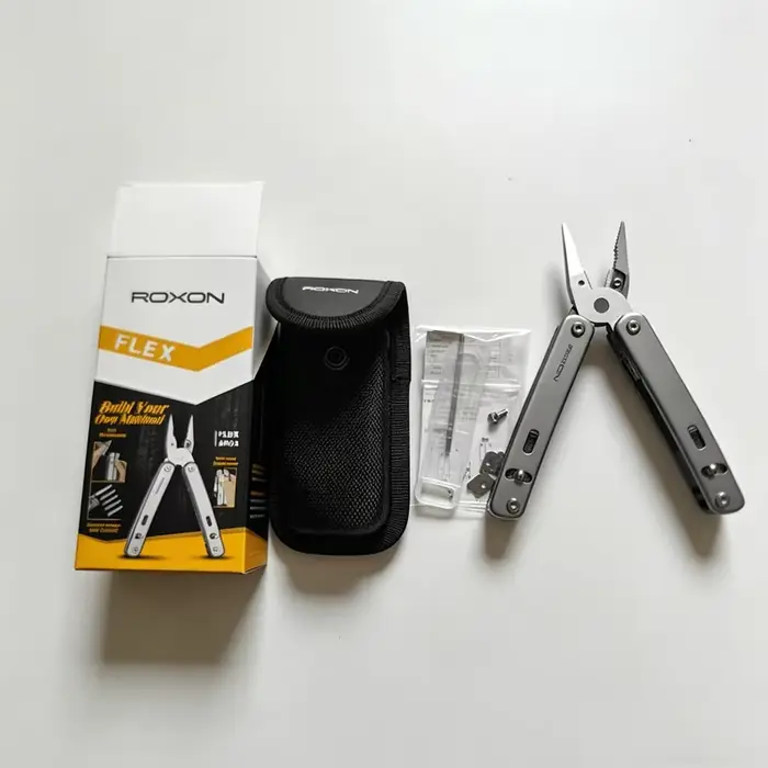Roxon S804 Flex Frame Only Multi Tool Conception modulaire open source et multi-outils personnalisables pour les loisirs EDC et l'extérieur