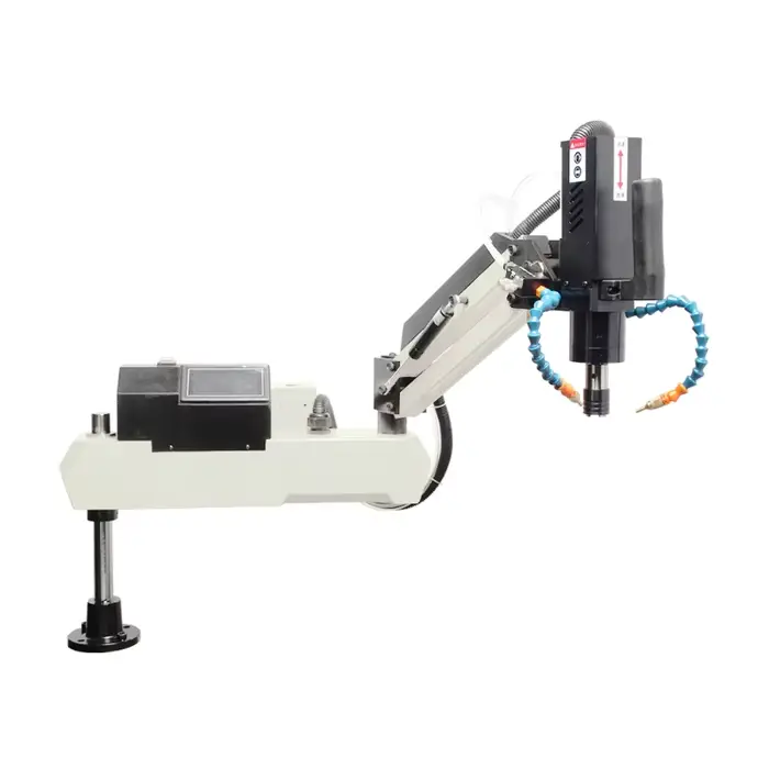 Machine à tarauder électrique à grande vitesse avec système de soufflage d'huile automatique, Machin