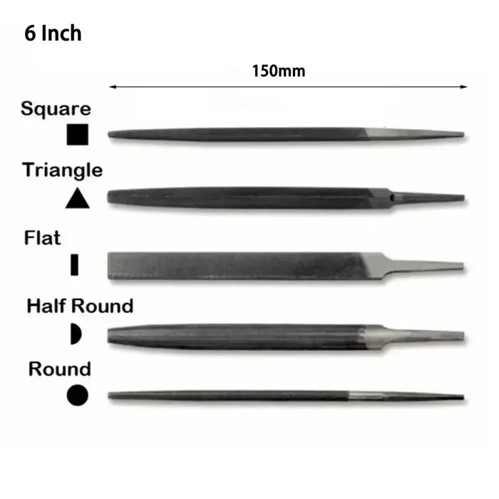 Outils et équipement d'atelier Limes en acier industriel