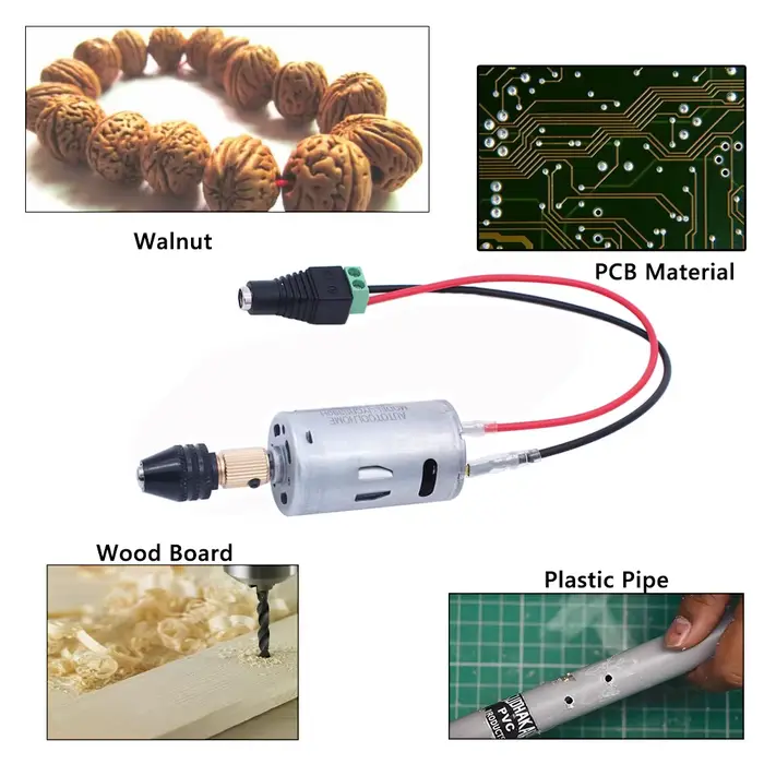 Mini perceuse à main, ensemble d'outils électriques