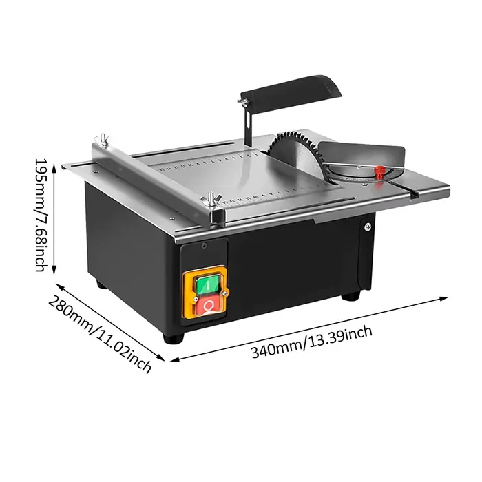 Scie de Table Améliorée en Acier Inoxydable