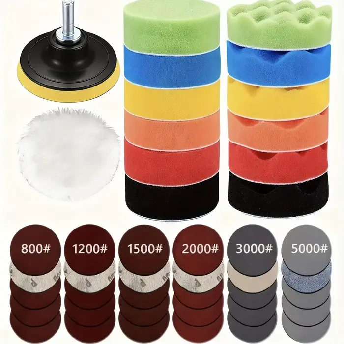 Kits de polissage, accessoires de polissage