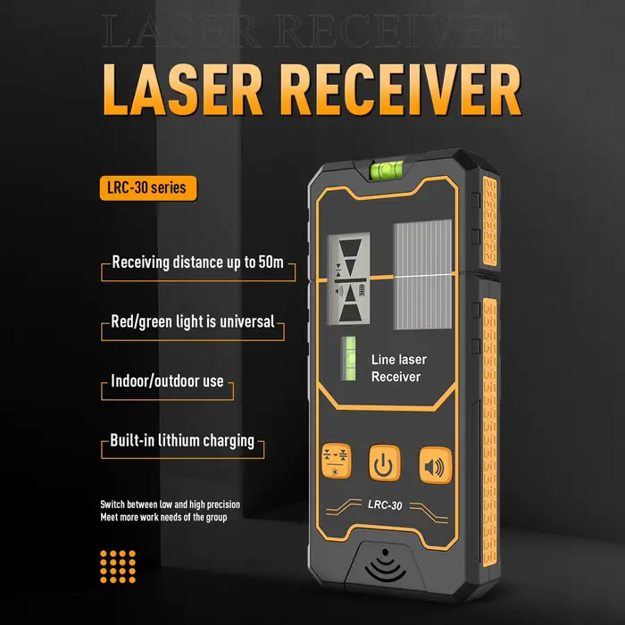 Récepteur laser pour niveau laser