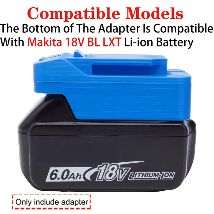 Adaptateur de batterie pour outil Aldi Ferrex 20V Li-ion vers Makita 18V LXT