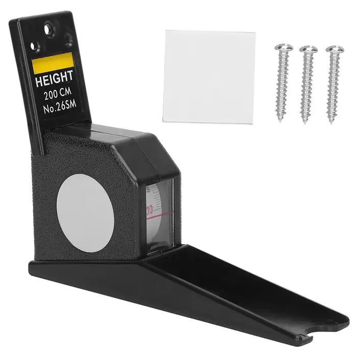 Outil de mesure 2 mètres de hauteur compteur de stature ruban à mesurer rétractable règle
