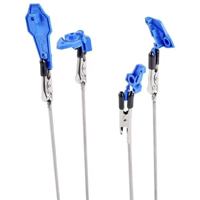 Outil de soudure à base magnétique Rafford - 360 ° Support de PCB à bras flexibles avec pinces crocodiles pour la