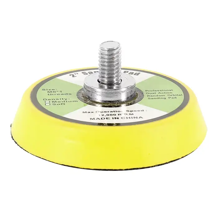 Kit de disques de ponçage à tige de 2 "avec plaque de support