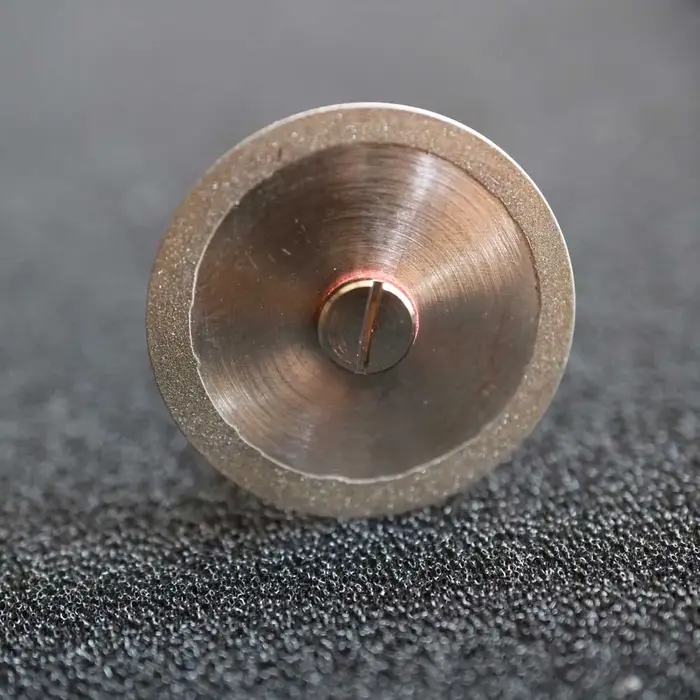 Disque à tronçonner diamant double face, ultra fin, 0.15mm, pour séparer le polissage ou le jade ave