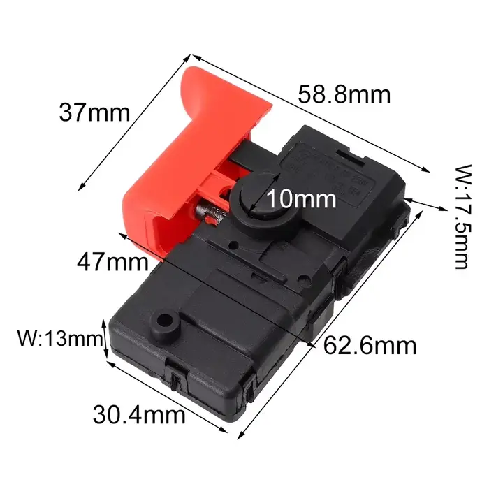Interrupteur de commande de régulateur de vitesse de marteau électrique, pour perceuse Bosch GBM13RE GBM10RE GBM350RE TBM3400 TBM1000 TBM3500 de remplacement