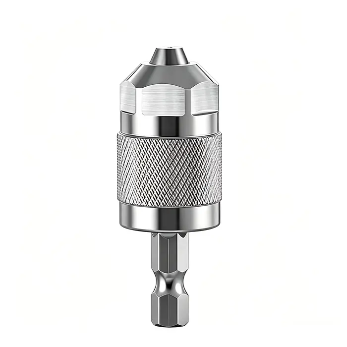 Adaptateur de mandrin de perceuse pneumatique à changement rapide, mandrin hexagonal à 3 mâchoires, 