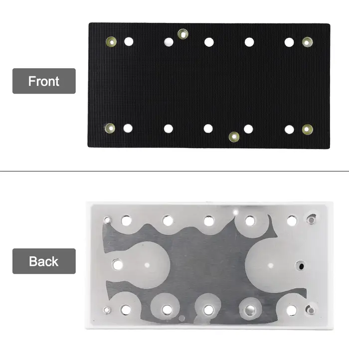 225x115mm Sanding Pad Hook&Loop Replacement Plate For Electric Orbital Sander Polishing Backing