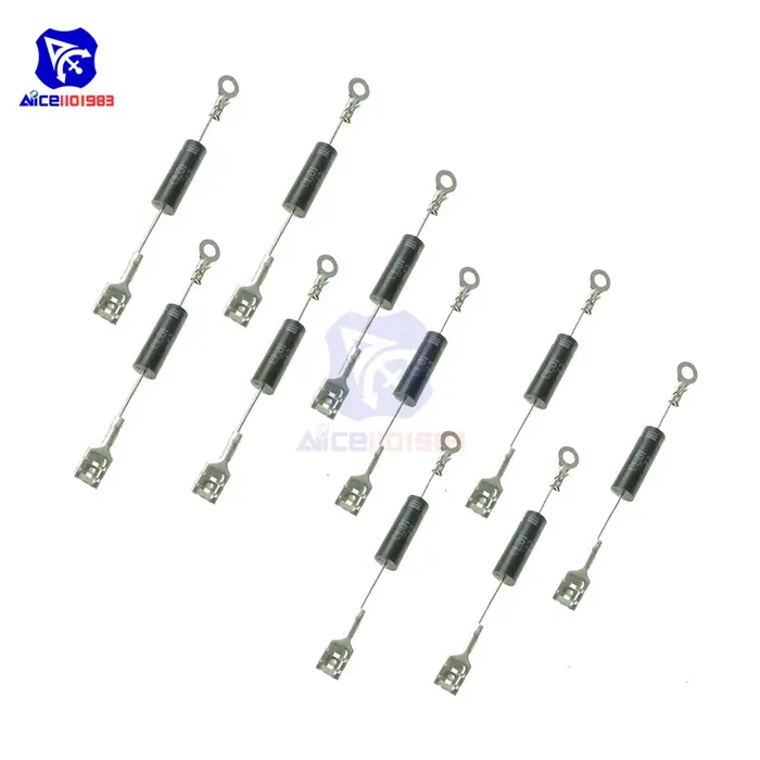 Diymore 10 PCS/Lot CL01-12 Rifitier Diode Haute Tension Micro-ondes Diode Remplacer HVM12 HVR-1X3 T3