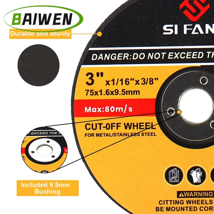 Disque de Coupe pour Mini Meuleuse d'Angle Accessoire de Haute Qualité