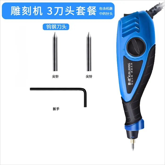 Stylo de gravure électrique à vitesse réglable