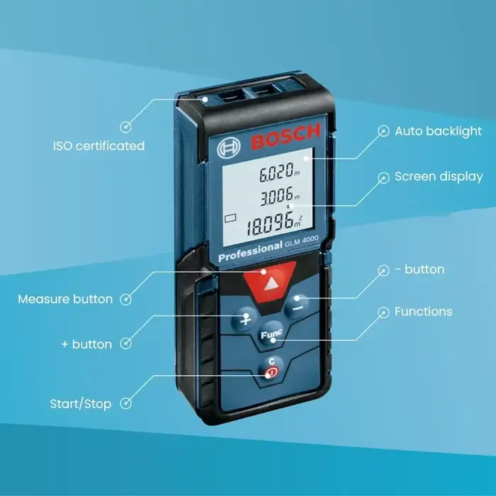 Télémètre laser BOSCH GLM 4000