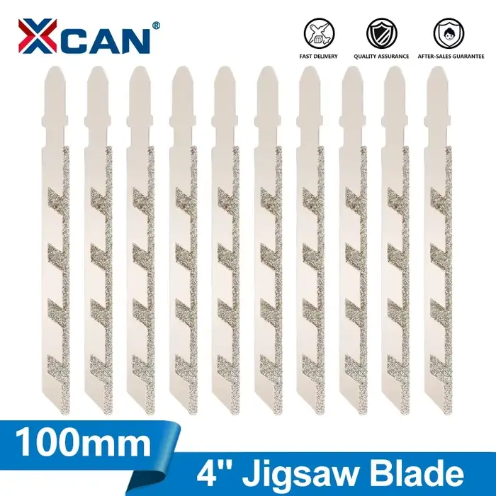 XCAN 1pc 4 ''100mm lame de scie sauteuse tige en T