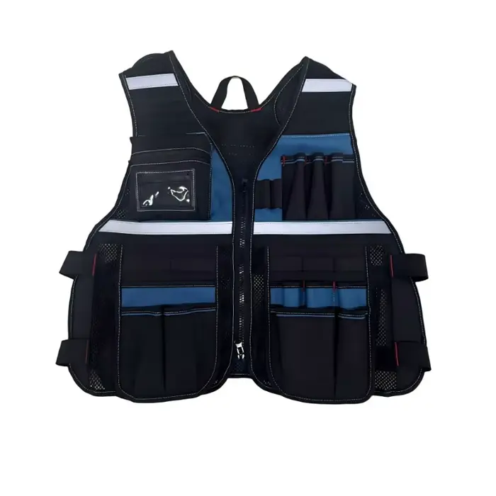 Sac à outils, Gilet porte-outils, Gilet d'électricien, Gilet porte-outils pour charpentiers, Gilet p