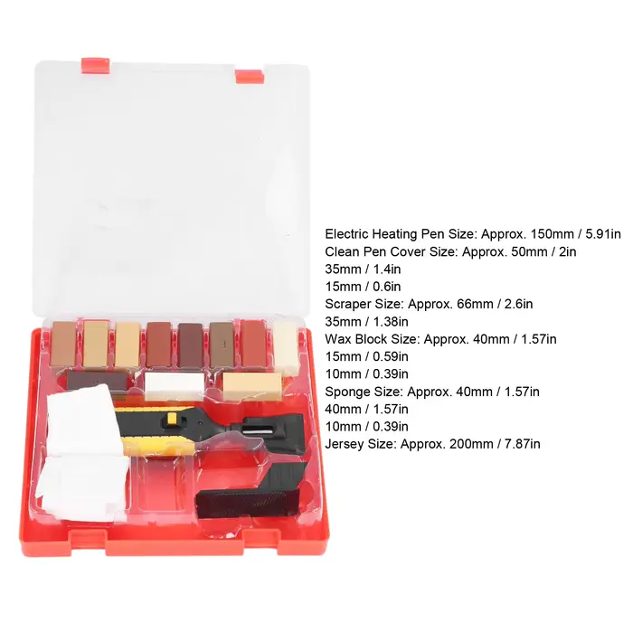 Kit de réparation de sol en bois multifonction meubles