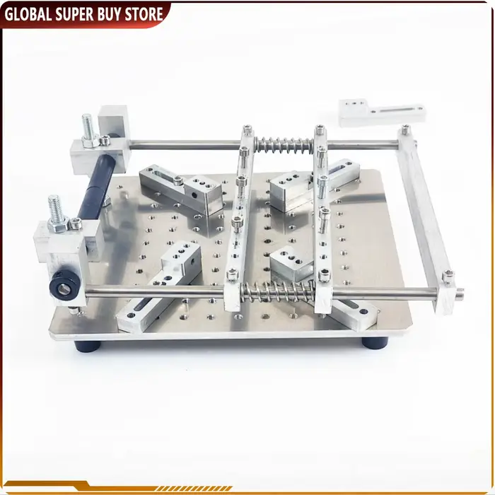 Plateforme d'impression manuelle de pâte à souder pour PCB en acier