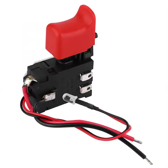 Joli à gâchette réglable pour perceuse électrique, noir, CC, CW, CCW, 7.2V-24V