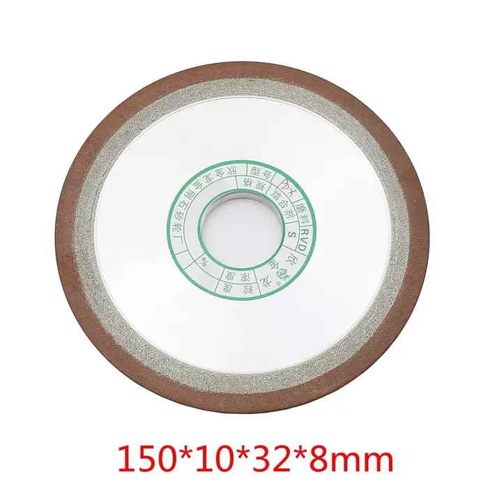Disque de meules diamantées, 150mm, 150, 180, 240, 320/400, grains, outil de conversion électrique p