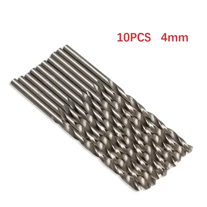 Forets hélicoïdaux HSS, tête de perçage pour métal 4mm 75mm pour menuiserie, outils de travail du bo